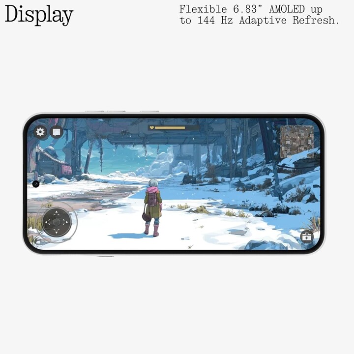 Nothing Phone 4a 5G, 12GB 256GB, Pantalla AMOLED de 6.78, 5.080mAh, Blanco