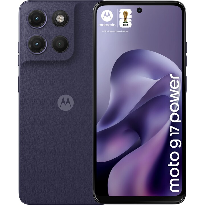 Motorola Moto G17 Power, 8GB 256GB, Pantalla LCD Full HD+ de 6.72 IPS, 6000mAh, Azul Noche