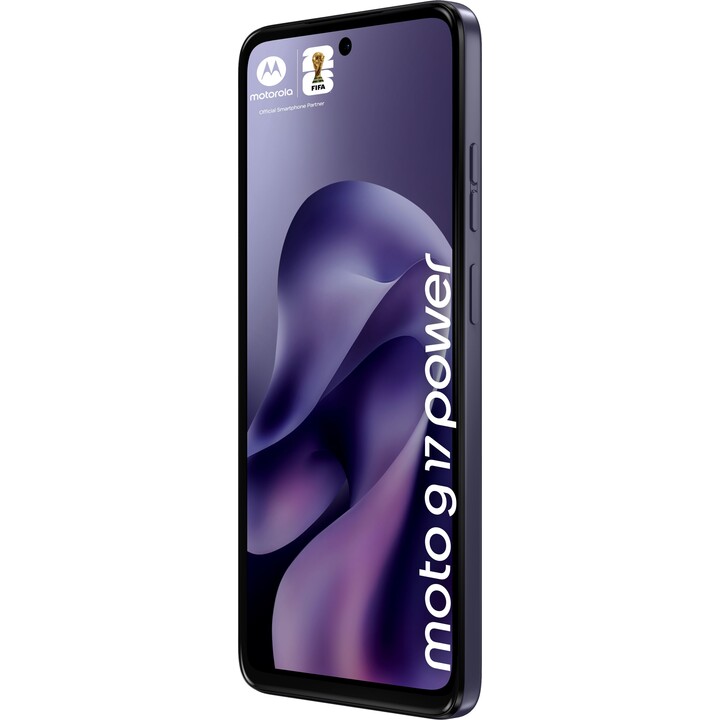 Motorola Moto G17 Power, 8 Go 256 Go, écran LCD Full HD+ 6,72 IPS, 6000 mAh, bleu soir