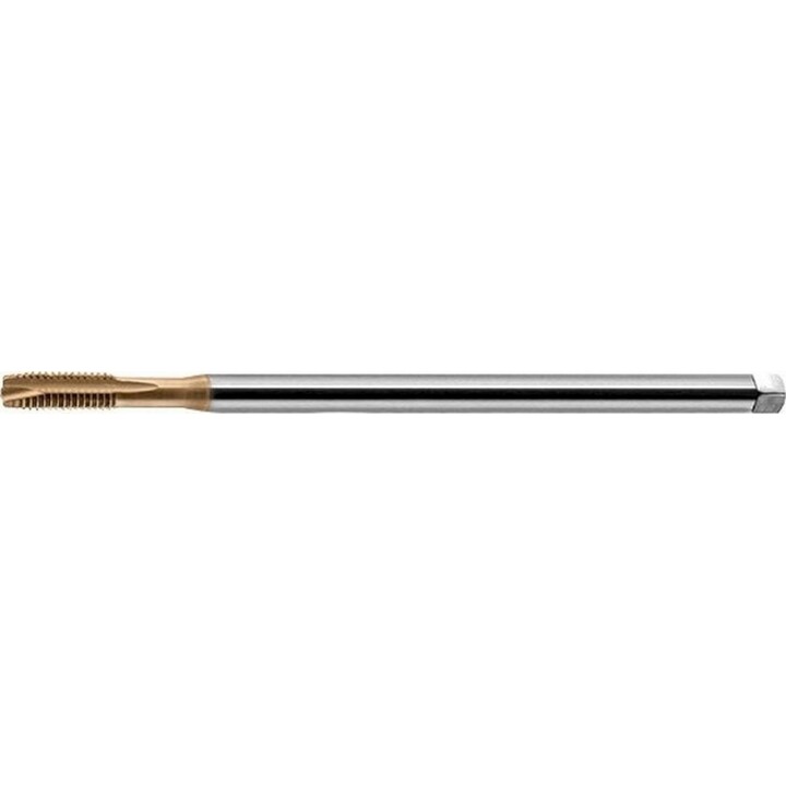 Macho de roscar Fanar M10 DIN-376B EL HSSE TN 800X con acabado de nitruro de titanio, Dorado