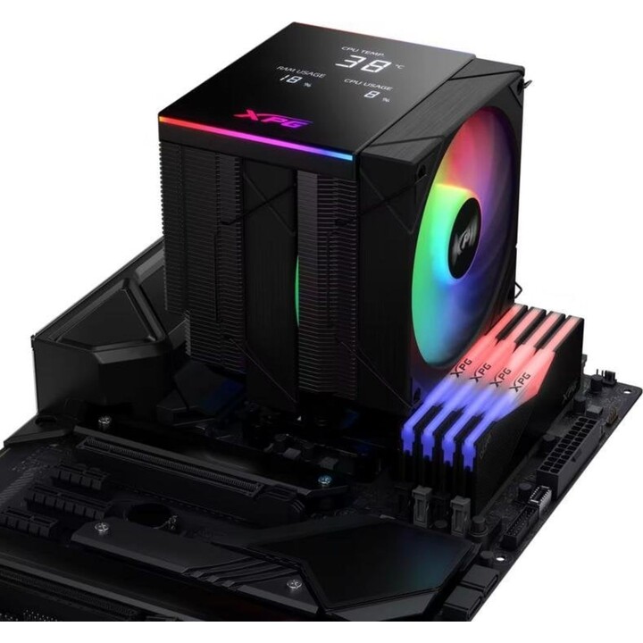 Adata Maestro Plus 62DA ARGB Digital CPU Air Cooling Fan Socket AM5/Intel LGA1851 120mm