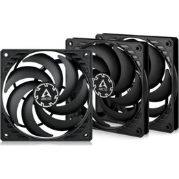 Kit de 3 ventilateurs supplémentaires Arctic P12 Slim PWM PST 120mm 2100RPM ultra-silencieux