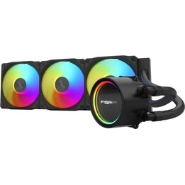 Kit de arrefecimento líquido Fortron AE36-B 360 mm 3 ventoinhas ARGB