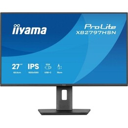 iiyama ProLite XB2797HSN-B1 27" FullHD 100Hz IPS USB-C LAN Monitor Height Pivot Eye Comfort