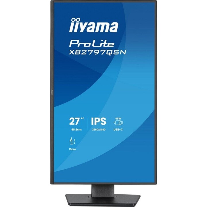 iiyama ProLite XB2797HSN-B1 27" FullHD 100Hz IPS USB-C LAN Monitor Altezza Pivot Eye Comfort
