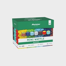 Klocki konstrukcyjne Marioinex Mini Waffle, 406 elementos agora