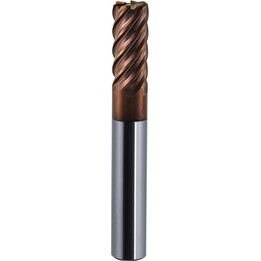 Fresa de metal duro Mastermill FI 12.0 Z6 VHM para tareas de mecanizado de alta velocidad, Gris
