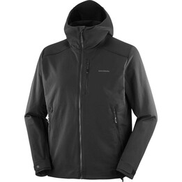 Salomon Outpeak Softshell jacket - deep black/black taille : m