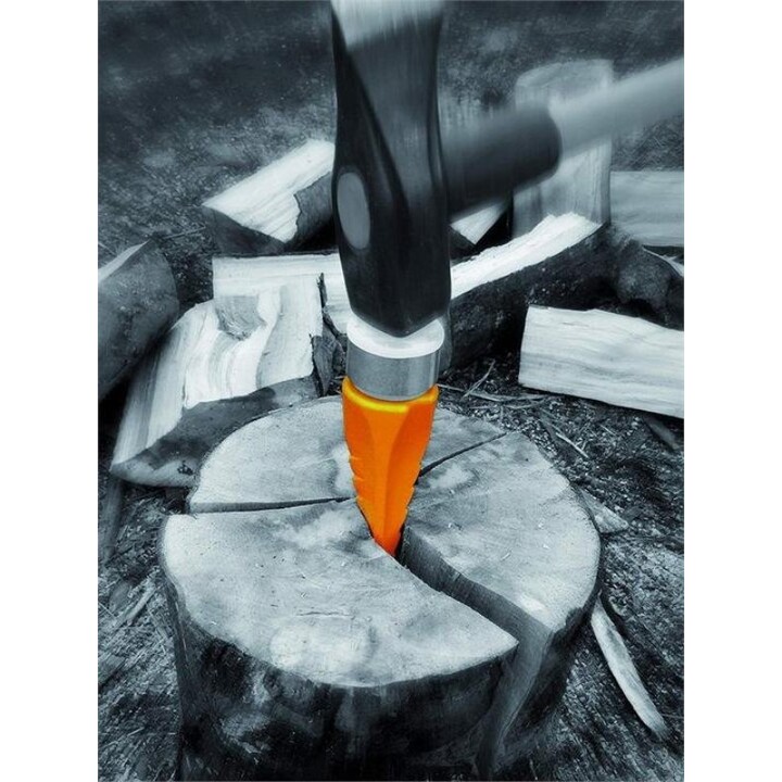 Fiskars 120021 cunha de separação feita de material de poliamida (PA) de alta resistência, Laranja