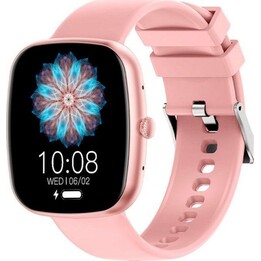 COOL Border Reloj Smartwatch Silicona Rosa