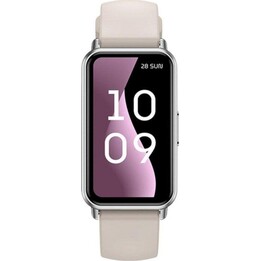 SPC Duo Fit Activity Tracker, Bluetooth, ecrã AMOLED, prateado/branco/bordô, 8 dias de chamadas e monitor de saúde