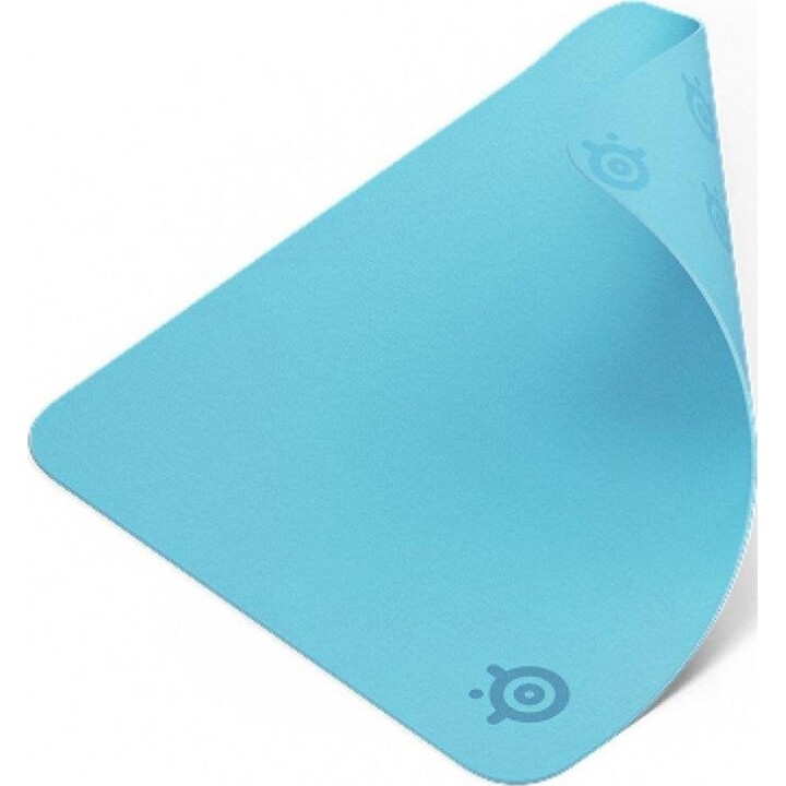 SteelSeries QcK Medium Aqua Mousepad avec base en microfibre antidérapante, 320x270 mm
