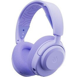 SteelSeries Arctis Nova 3X Cuffie da gioco wireless Bluetooth e RF con audio a 360°, lavanda