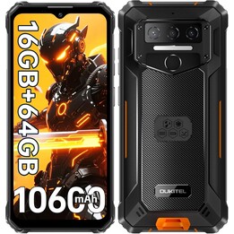 Oukitel WP23S, 4 Go 64 Go, LCD 6,52 IPS, 10600 mAh, Orange