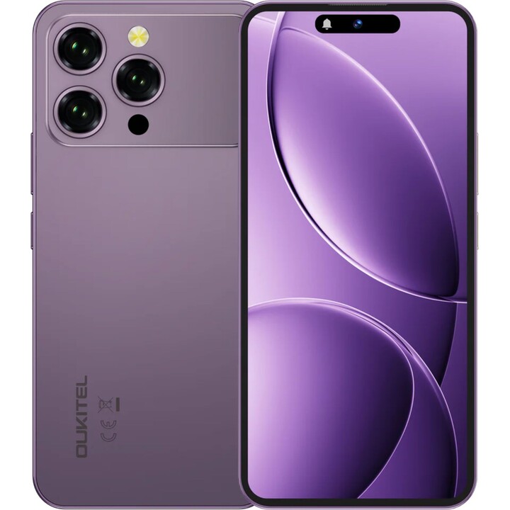 Oukitel P1 Pro, 4GB 256GB, 6.7 AMOLED FHD+, 5150mAh, Purple
