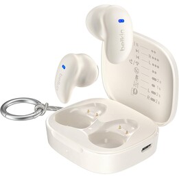 Fones de ouvido Belkin SoundForm Anywhere brancos
