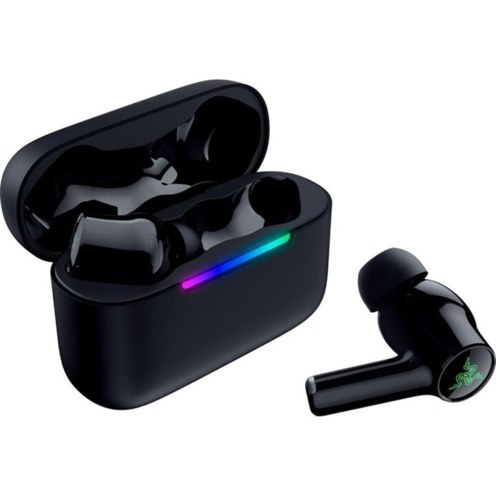 Razer Hammerhead V3 X Wireless Bluetooth und RF Gaming Headset mit Geräuschunterdrückung - Schwarz
