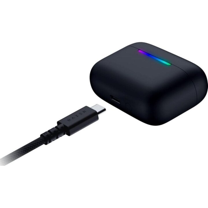Razer Hammerhead V3 X Wireless Bluetooth und RF Gaming Headset mit Geräuschunterdrückung - Schwarz