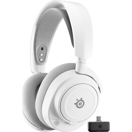 Cuffie da gioco wireless Steelseries Arctis Nova 7p Gen 2 Bluetooth, colore bianco