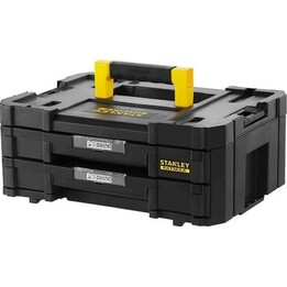 Stanley SFMST1-71969 professional tool box with ergonomic and high resistance design, Black
