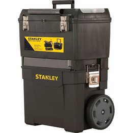 Stanley 1-93-968 Servante Carbone shelf 47x63x30 cm for professional storage, Black