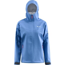 Chubasquero mujer Salewa Puez Aqua 4 PTX 2.5L Jacket - azul mañana talla: s