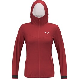 Capa de chuva para mulher Salewa Puez Aqua 4 PTX 2.5L Jacket - syrah tamanho: xs