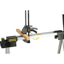 Stanley 1280813 FMST1-75763 Tragbare Werkbank mit professionellem, faltbarem Design, Schwarz