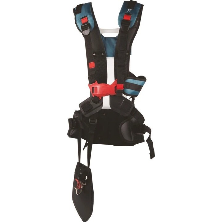Makita 8283756 imbracatura per decespugliatore professionale per supporto modello EM4351UH, blu
