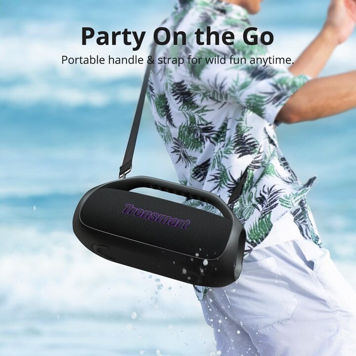 Tronsmart Bang 2 Black 90W – Bluetooth speaker with 2.1 sound and 26-hour battery life