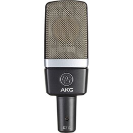 Microfono da studio AKG C214 nero