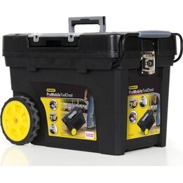 Stanley ProMobile Maletín de almacenamiento de equipos con funda protectora para profesionales, negro
