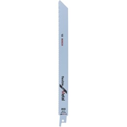 Bosch S 1122 BF Hoja de sierra de sable flexible para metal para cortes precisos, plata