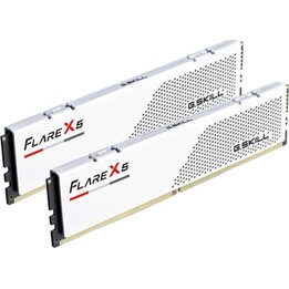 Kit 2 Mémoire RAM G.Skill Flare X5 F5-6000J2836G16GX2-FX5W 32GB 2x16GB DDR5 6000MHz CL28 AMD EXPO White