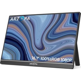 Monitor Arzopa Z1C 16,1" LED IPS FullHD FreeSync USB-C