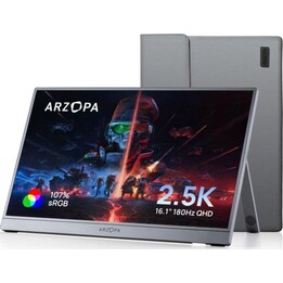 Monitor Arzopa Z3FC 16,1" QHD 180Hz IPS FreeSync HDR10 USB-C Mini HDMI