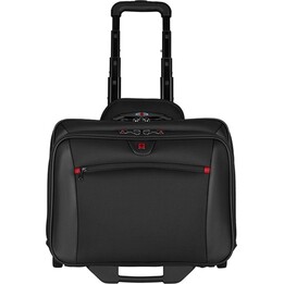 Wenger Swiss Gear Potomac 2 pezzi con ruote per laptop da 17", nero.