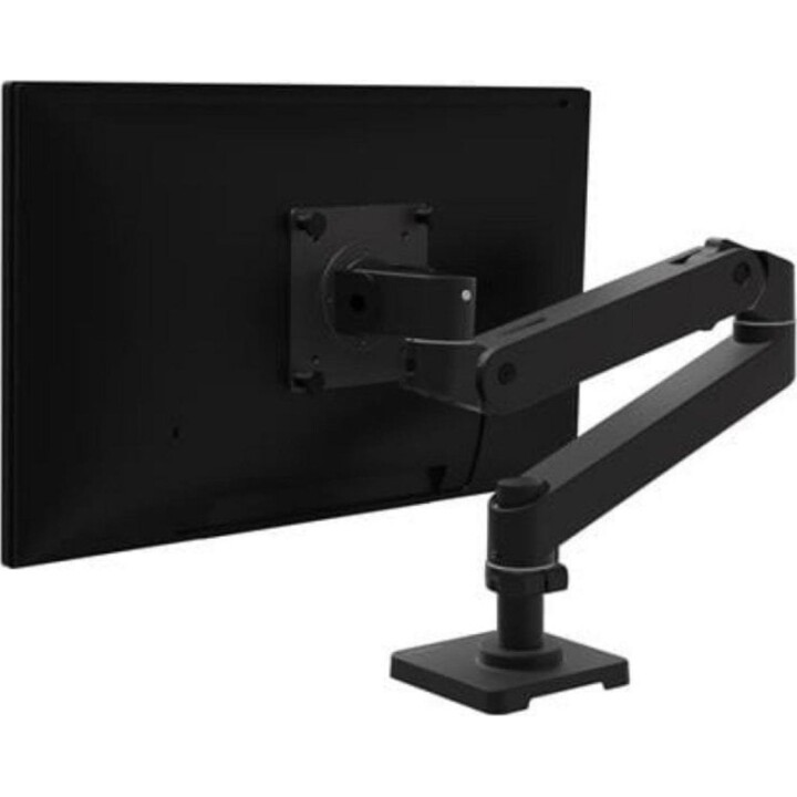Soporte monitor Ergotron LX Pro Series 45-682-292 Negro, 10kg, 34", ajuste altura, abrazadera