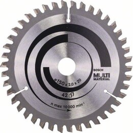 Lâmina de serra circular Bosch Multi Material 184x30x48Z para corte transversal profissional