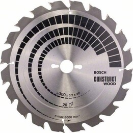 Bosch Sierra Construcción Madera 450x30x32z Hoja para Madera con Clavos Corte Profesional