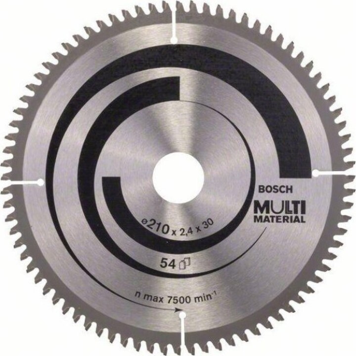Lama per sega circolare Bosch Multi Material 305x30x96z per taglio fine professionale