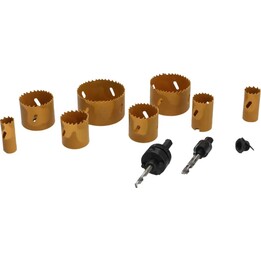 Dedra 08WZ03 Scie cloche pour le perçage circulaire professionnel dans les matériaux de construction