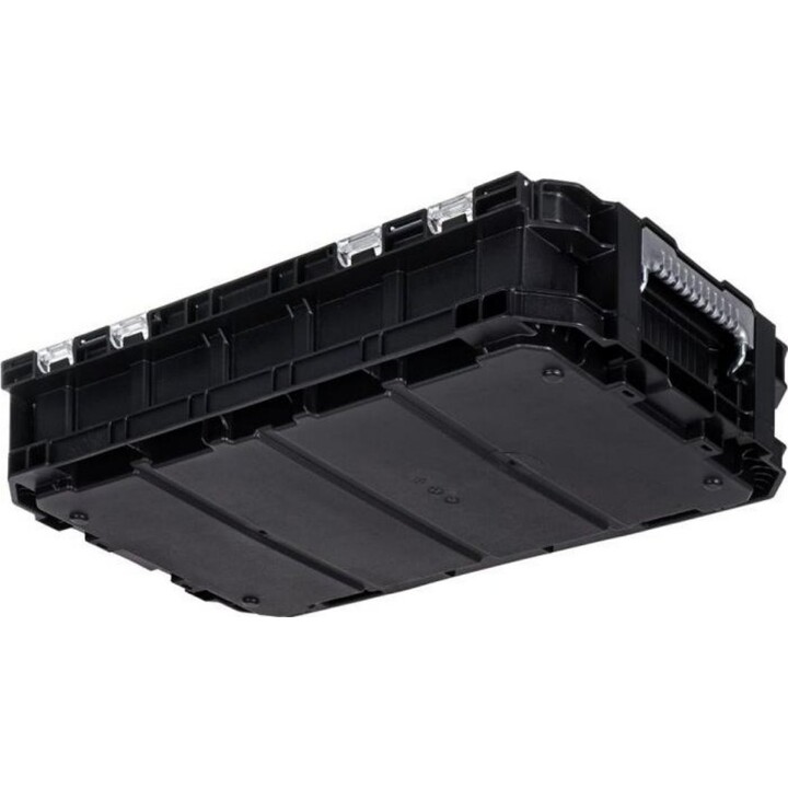 Keter Connect Rolling System Professional Modular Tool Box Set with Wheels, Black