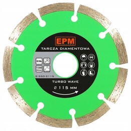 E-550-0350 Disco diamantado segmentado 350 mm para corte profesional en la construcción