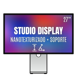 Apple Studio Display de 27" / Vidro Nano Texturizado / Suporte Ajustável em Altura e Inclinação