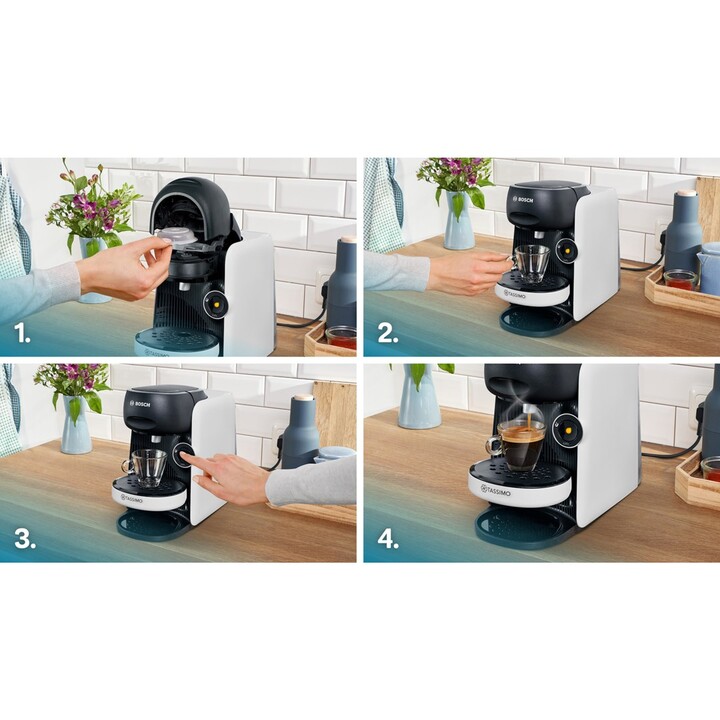 Bosch TAS164E electric coffee maker Fully automatic Macchina per caffè a capsule 0.7 L