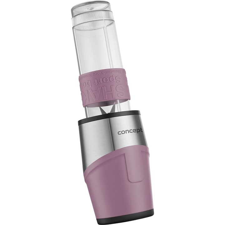 Concept SM3483 blender 570 L Mélangeur de table 500 W Rose, Acier inoxydable