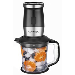 Concept SM3390 blender 1,2 L Mélangeur par immersion 700 W Noir, Acier inoxydable
