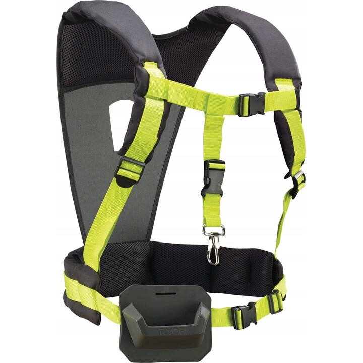 Ryobi RAC805 Hombreras ergonómicas para soporte profesional de herramientas, negras
