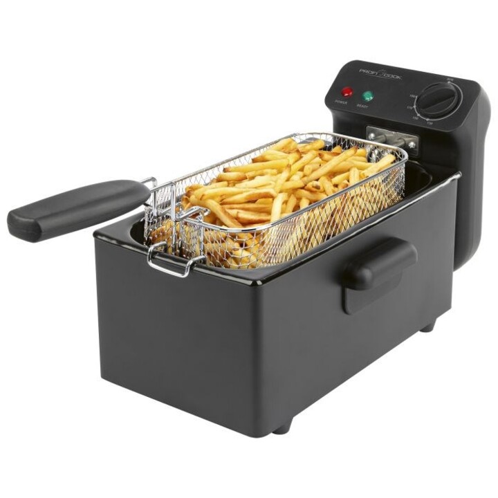 Friggitrice PC-FR 1325 PROFICOOK, nera